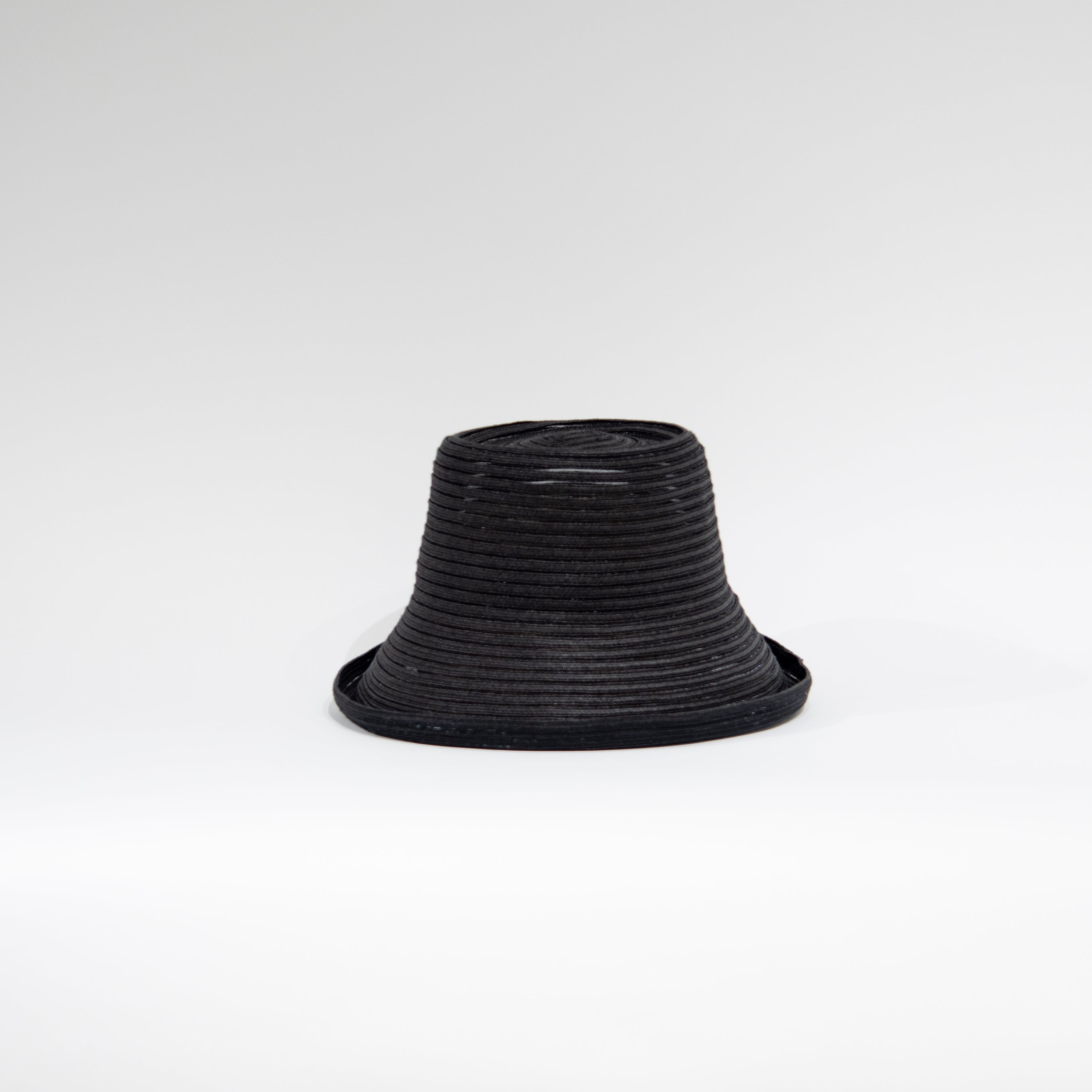 Paper Braid Sheer Down Brim Bucket