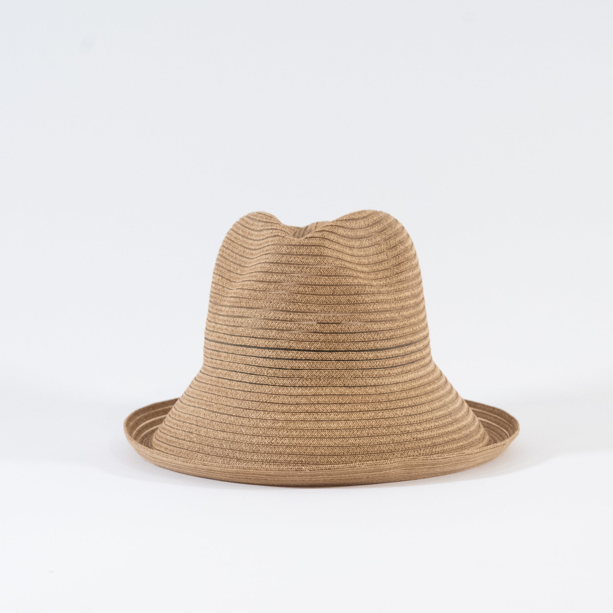 Paper Braid Sheer Down Brim Hat