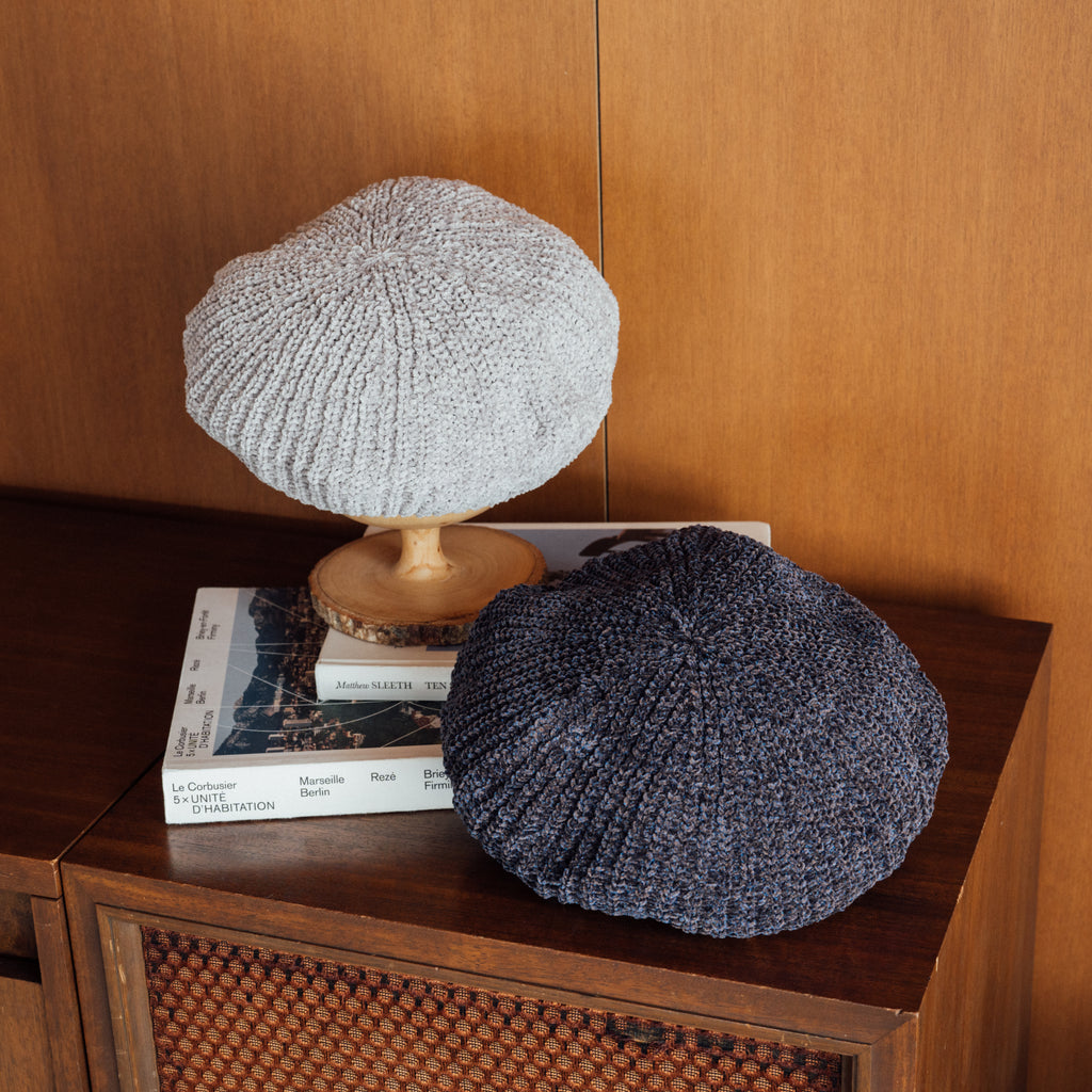 Mole Yarn Knit Beret