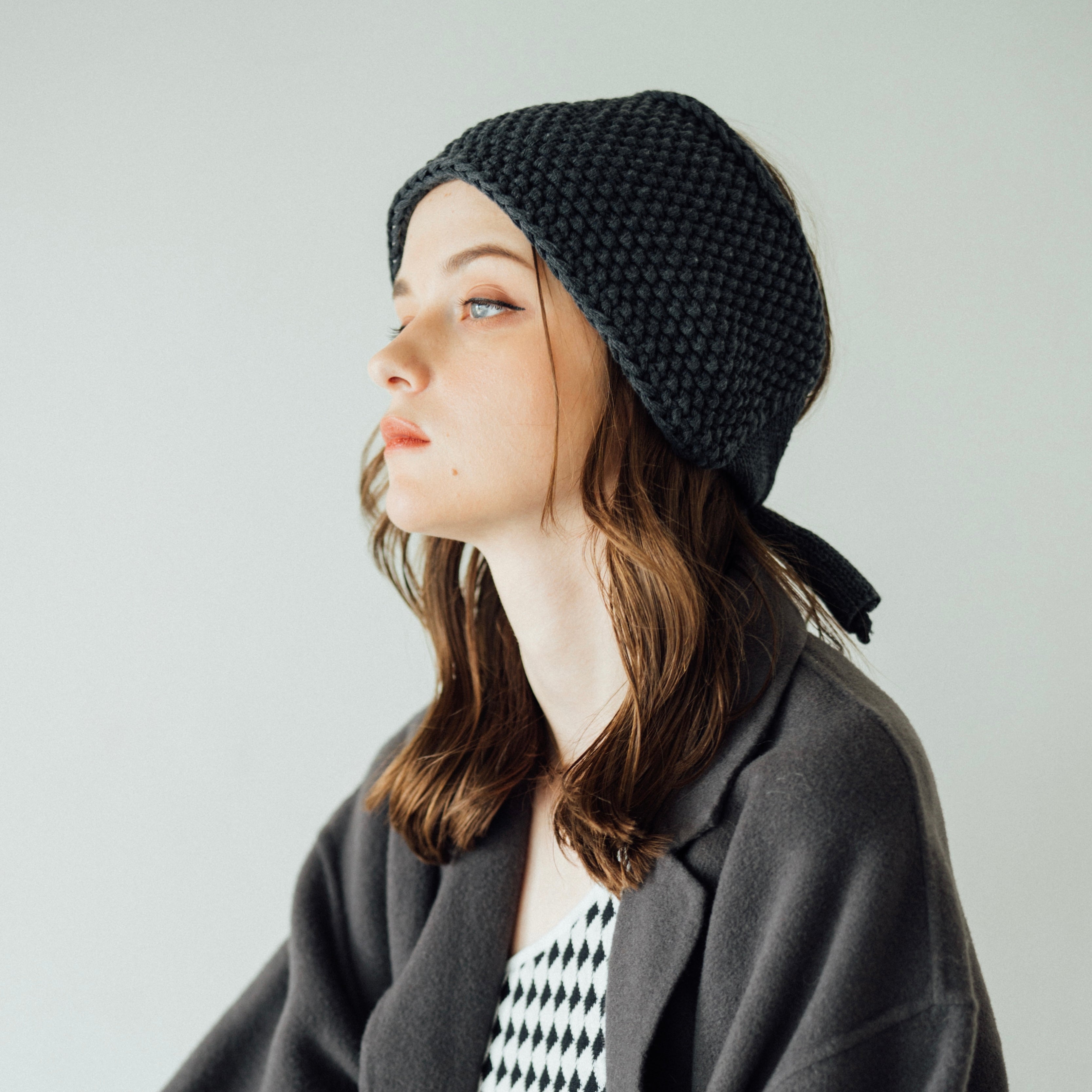 Wide Knit Turban