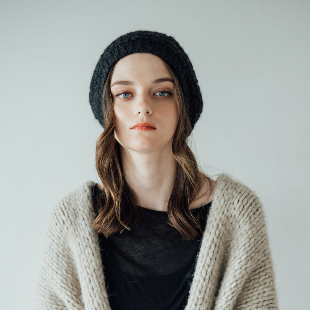 Wave Wool Beret