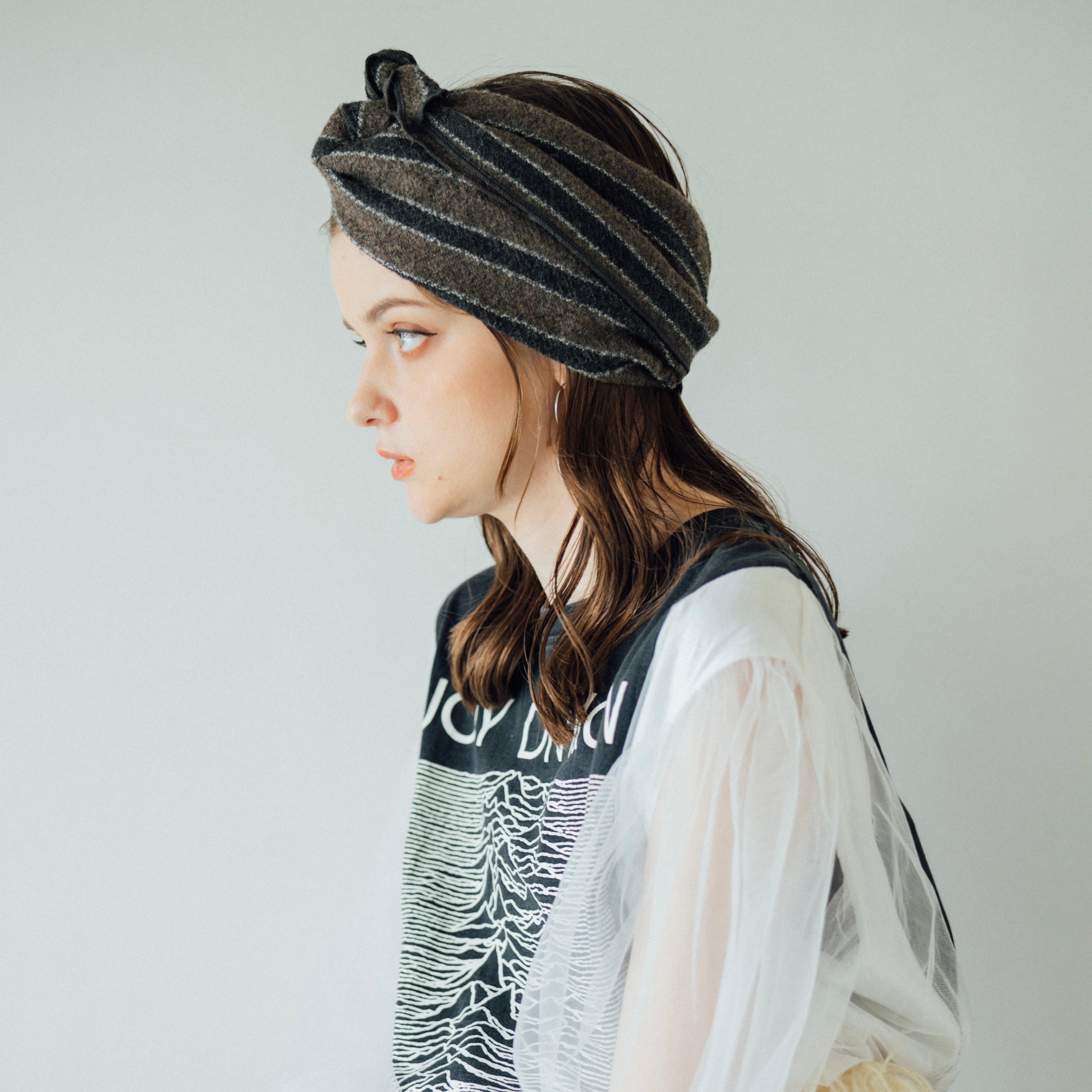 Wool Stripe Turban