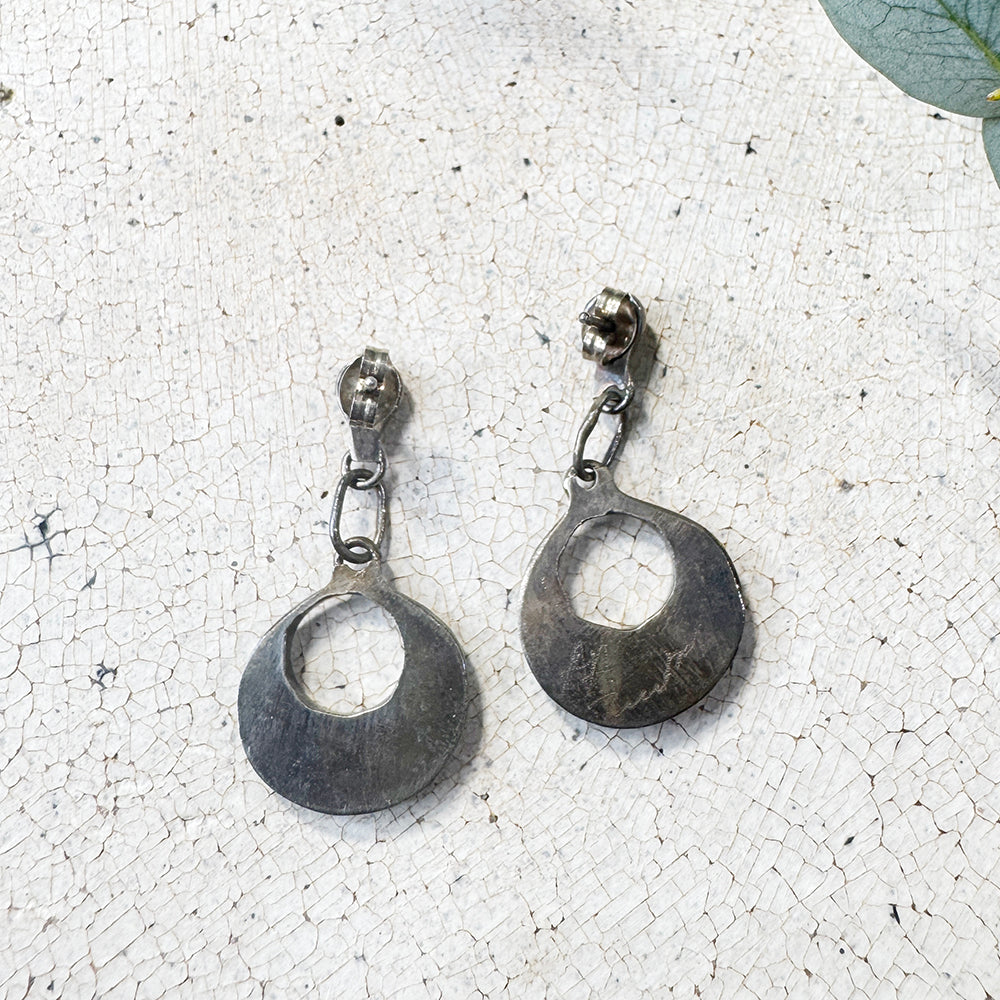 Zuni Multi Stone Earring