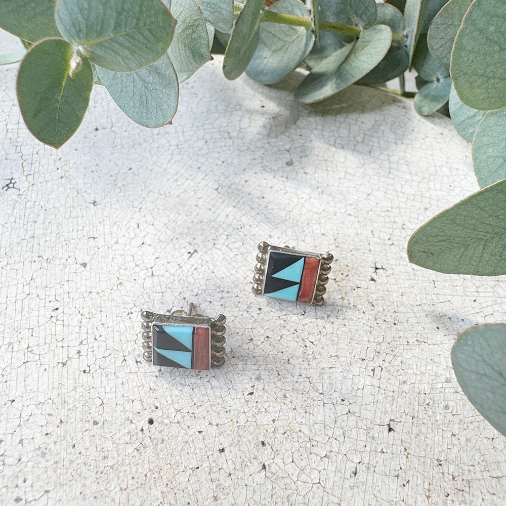 Zuni Multi Color Earring