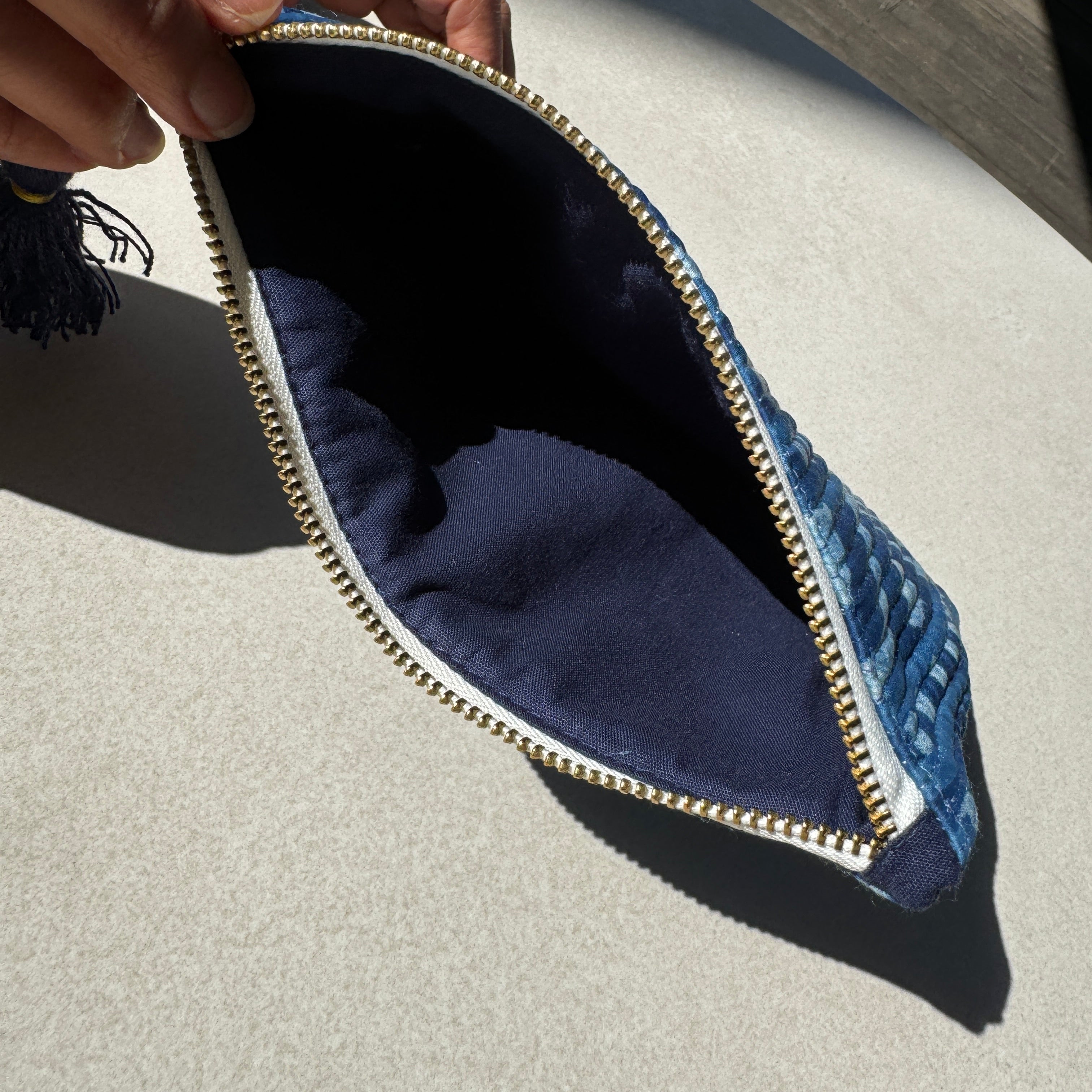 Indigo Modal Pouch