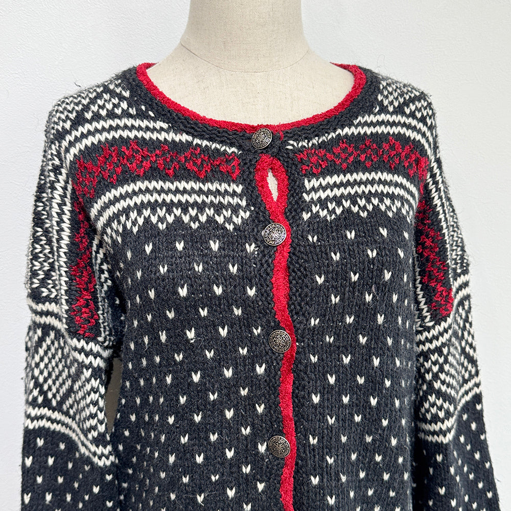 Vintage tirolean Knit Cardigan