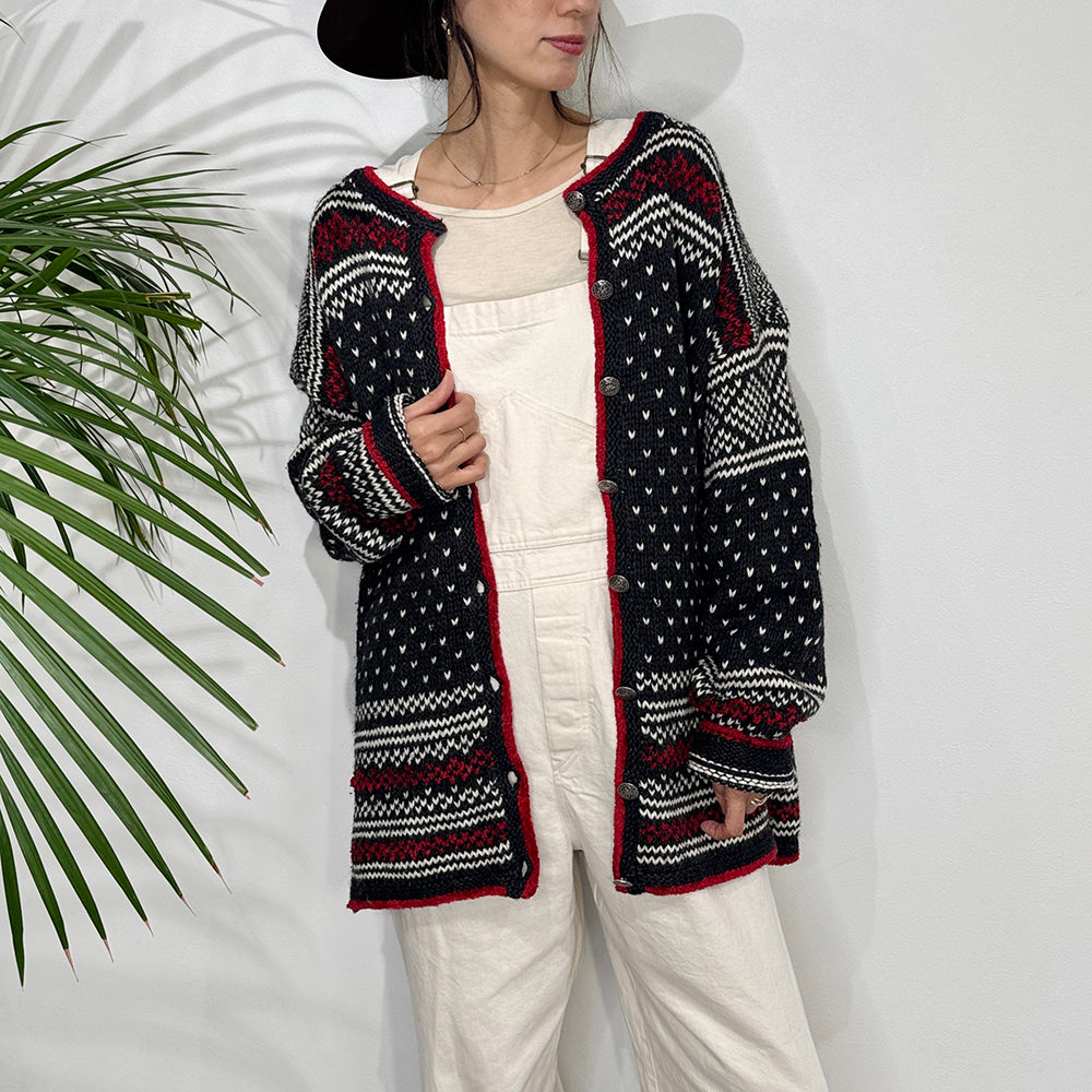 Vintage tirolean Knit Cardigan