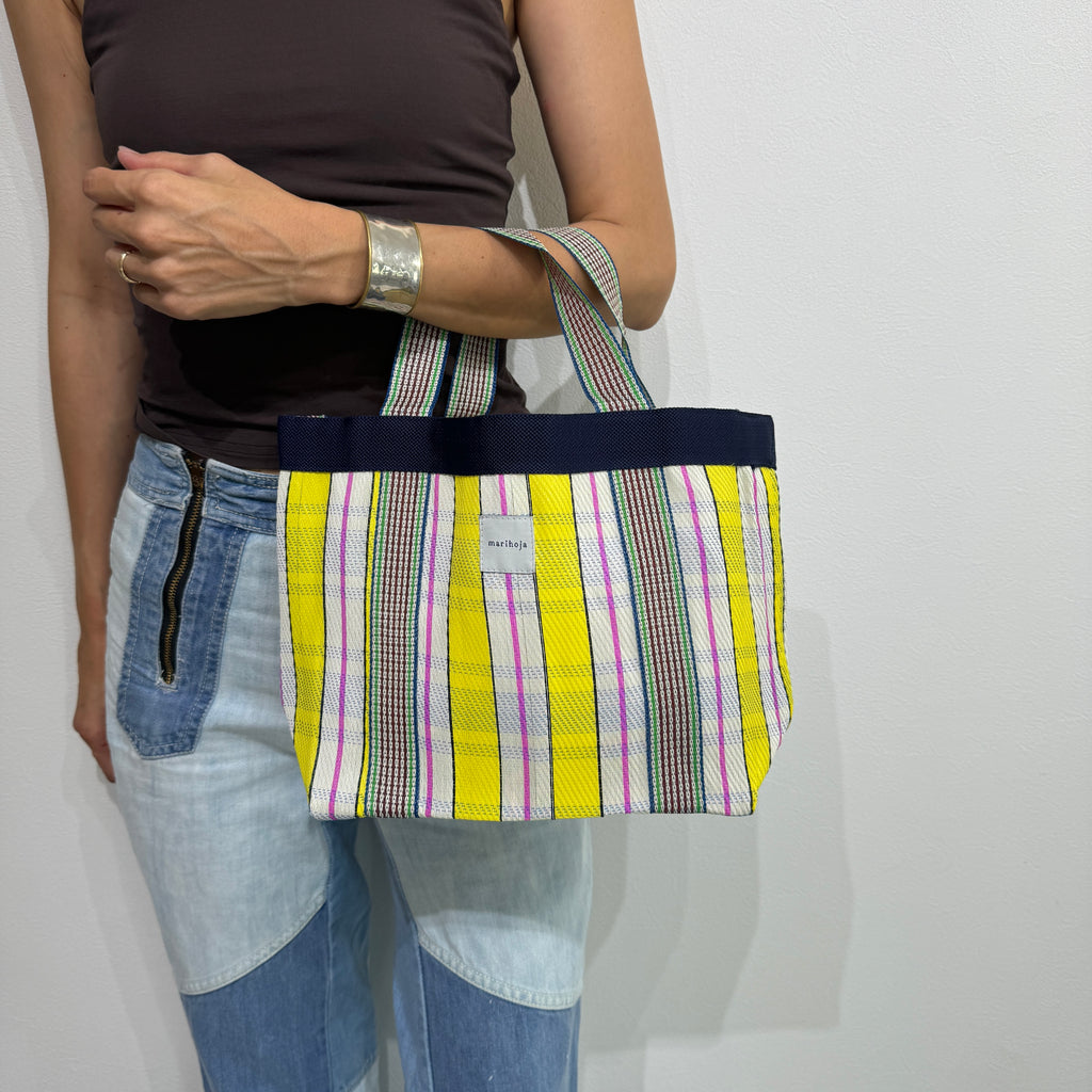 Bolso tote de malla bohemio 