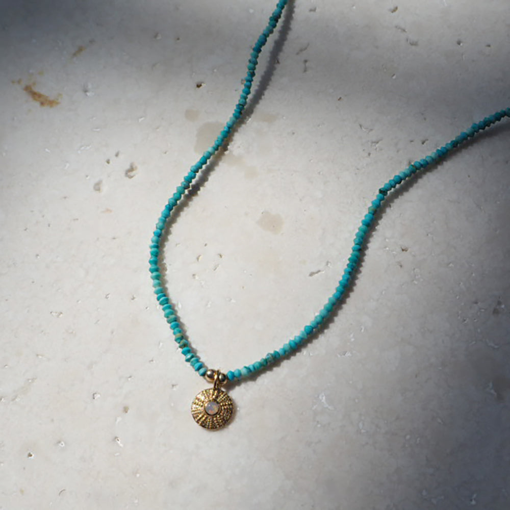 【受注】Turquoise Choker Necklace