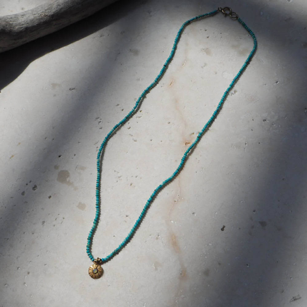 【受注】Turquoise Choker Necklace