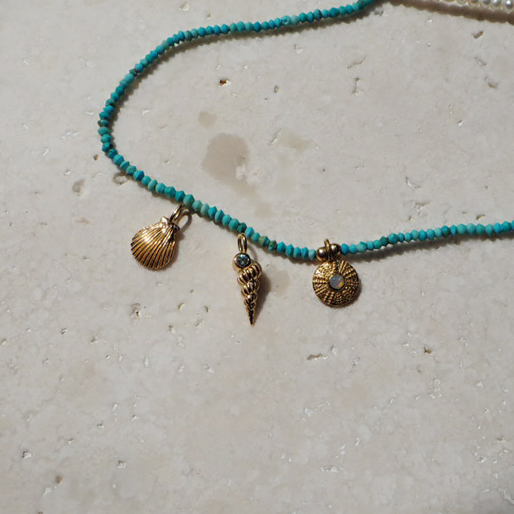 【受注】Turquoise Choker Necklace