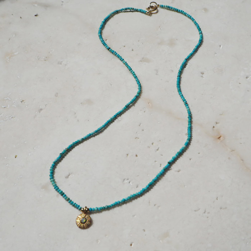 【受注】Turquoise Choker Necklace