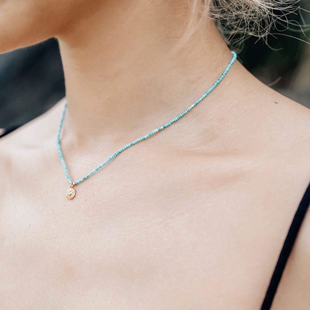 [Order] Turquoise Choker Necklace