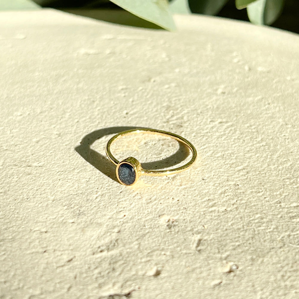 Natural Stone Ring 【Sapphire 10】