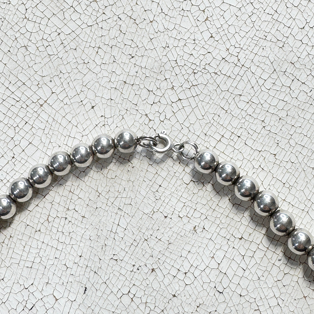 Silver Beads Necklace