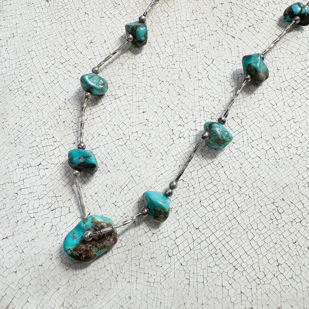 Turquoise Beads Necklace