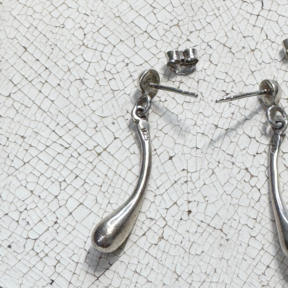 Vintage Silver Swing Drop Earring