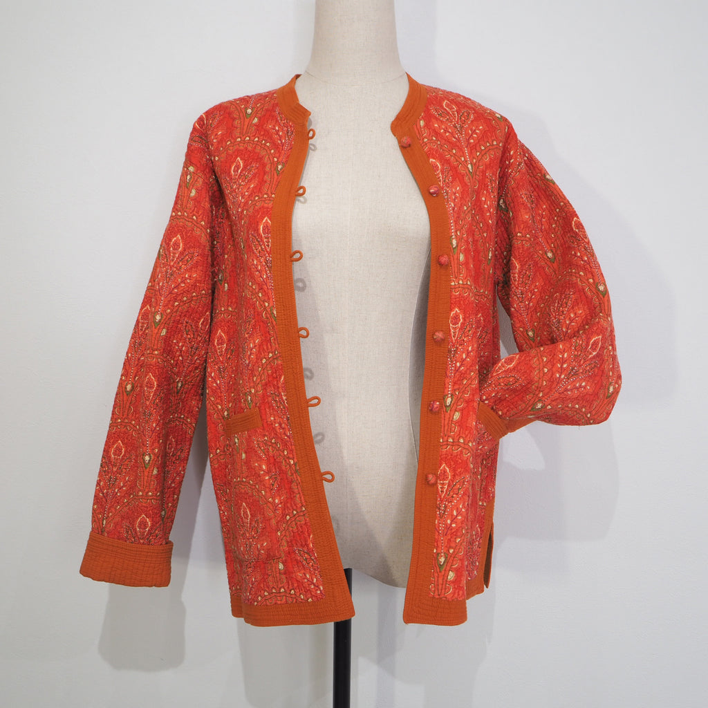 Vintage Quilting Red Jacket