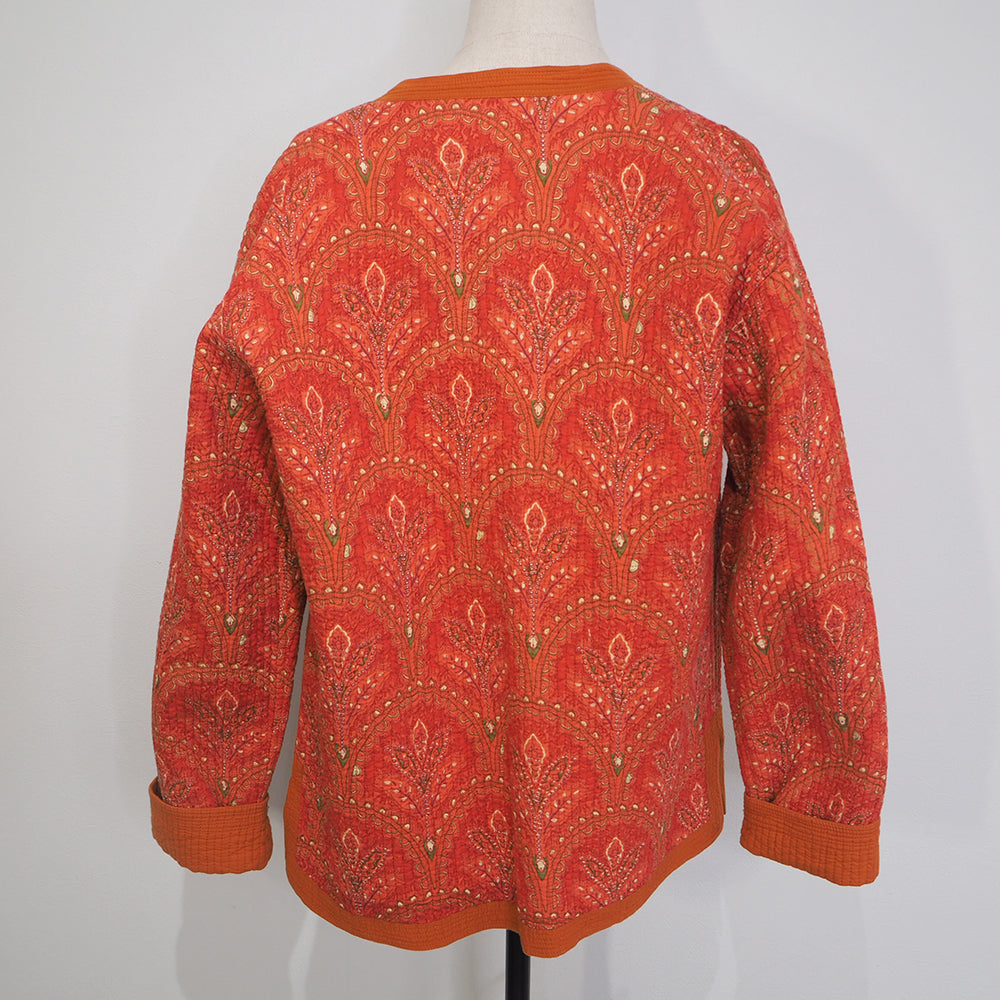 Vintage Quilting Red Jacket