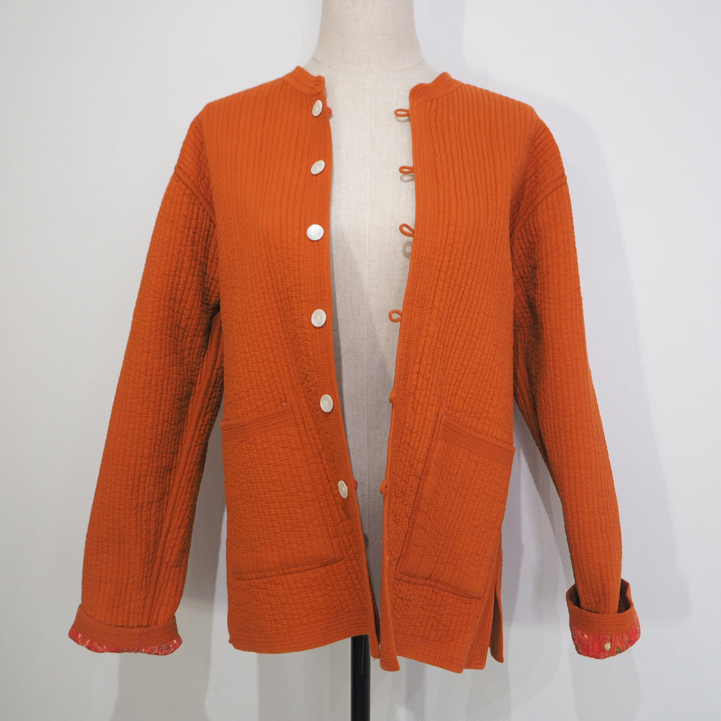 Vintage Quilting Red Jacket