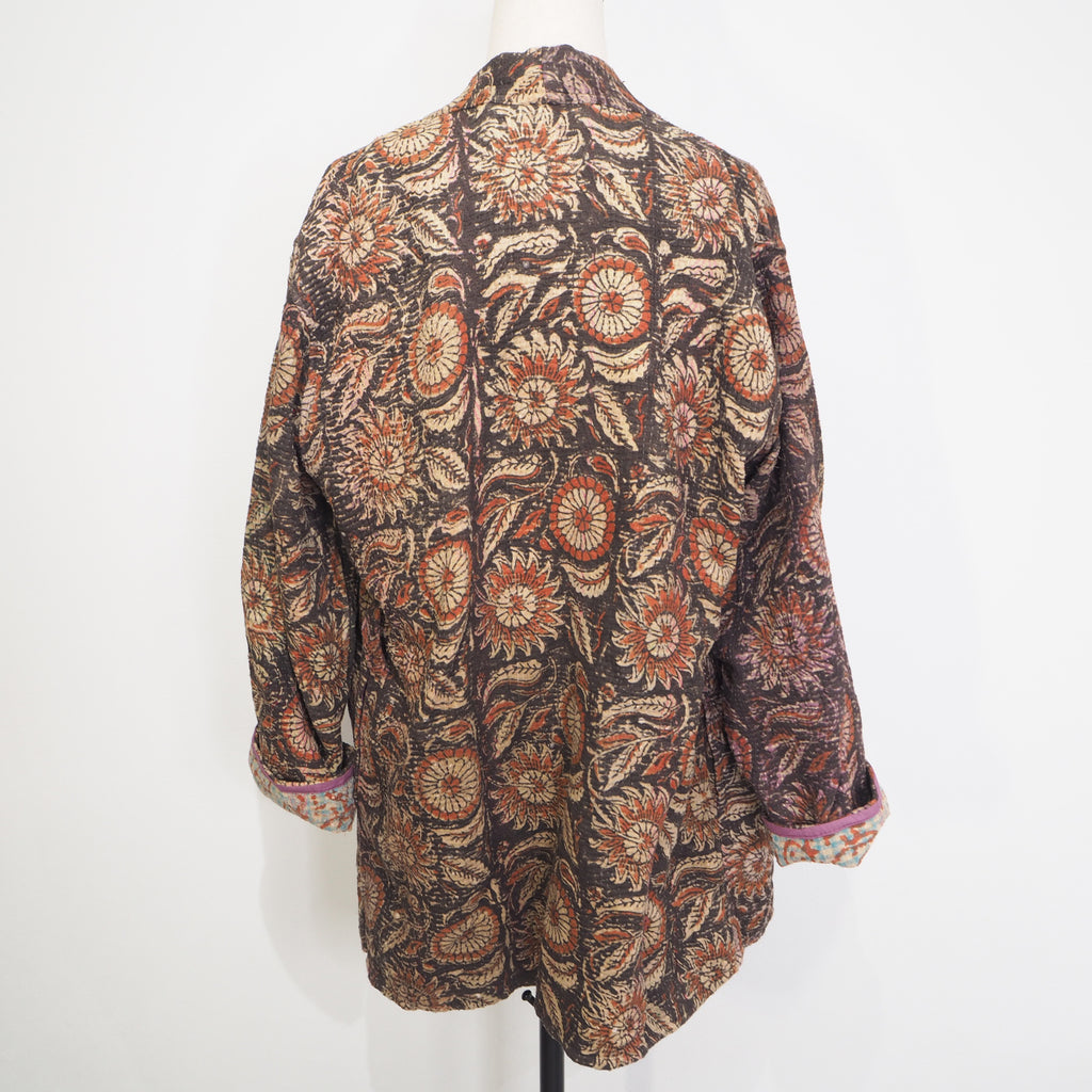 Vintage Kantha Quilt Jacket