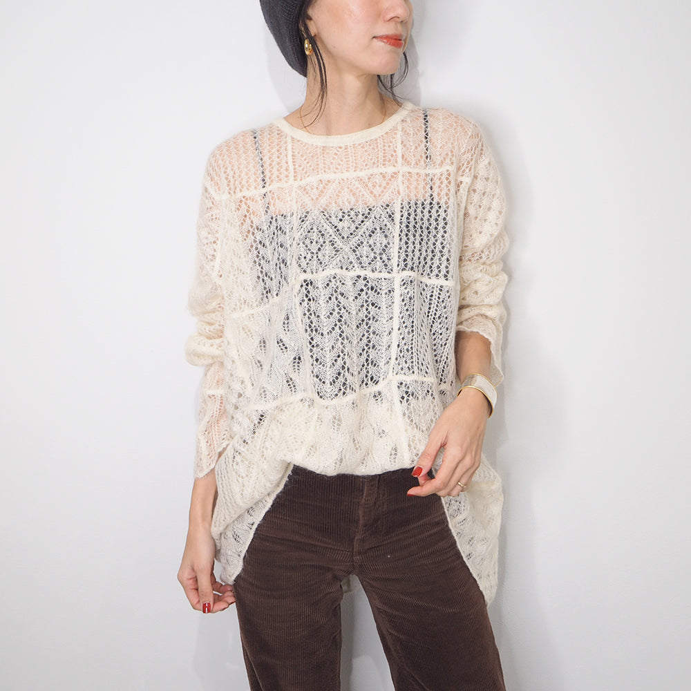 Vintage Seethrough Knit