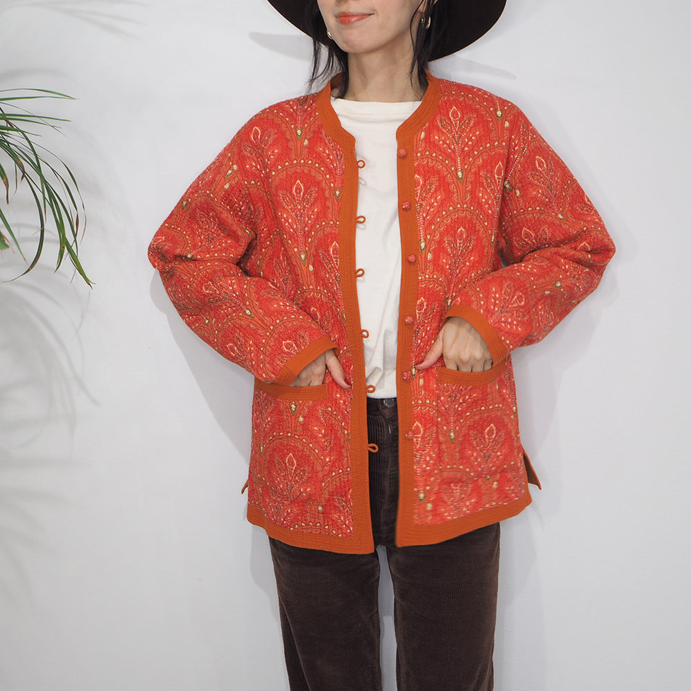 Vintage Quilting Red Jacket