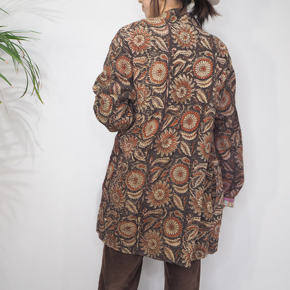 Vintage Kantha Quilt Jacket