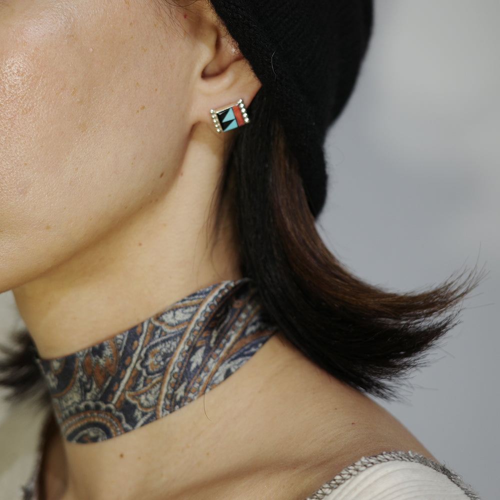 Zuni Multi Color Earring