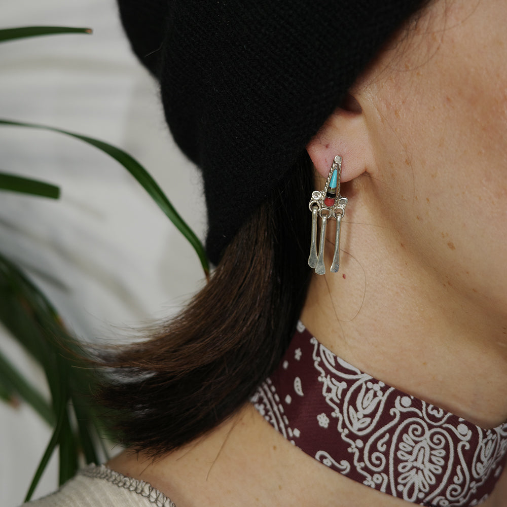 Zuni Inlay  Earring