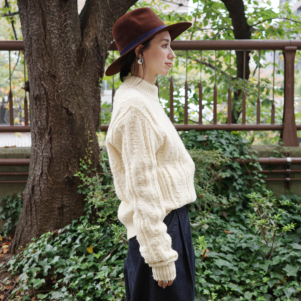 Vintage White Knit