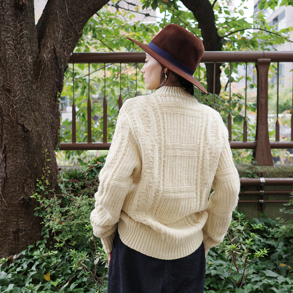 Vintage White Knit