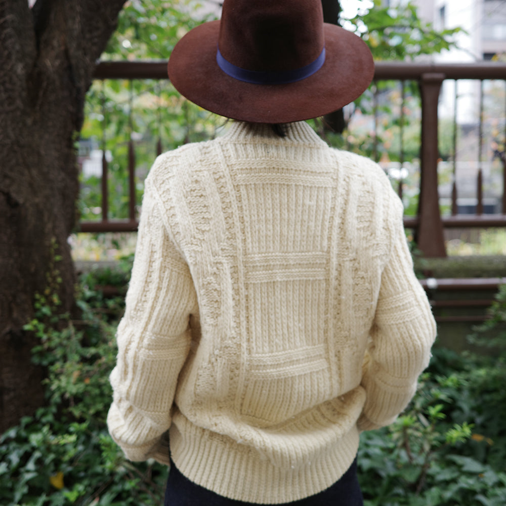 Vintage White Knit