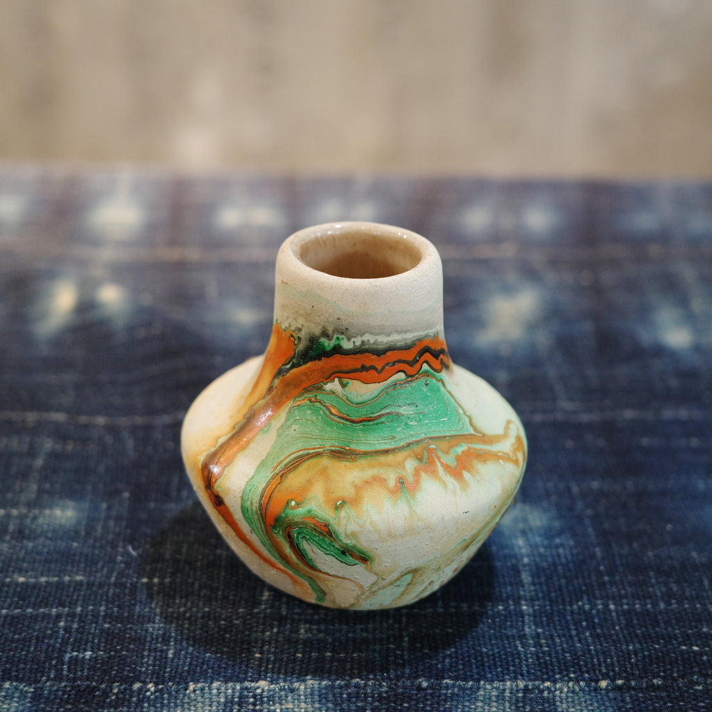 Nemadji Pottery _ Green S