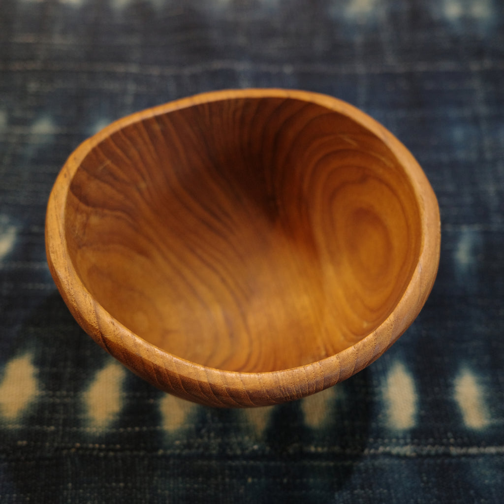 Wood  Teak　Bowl