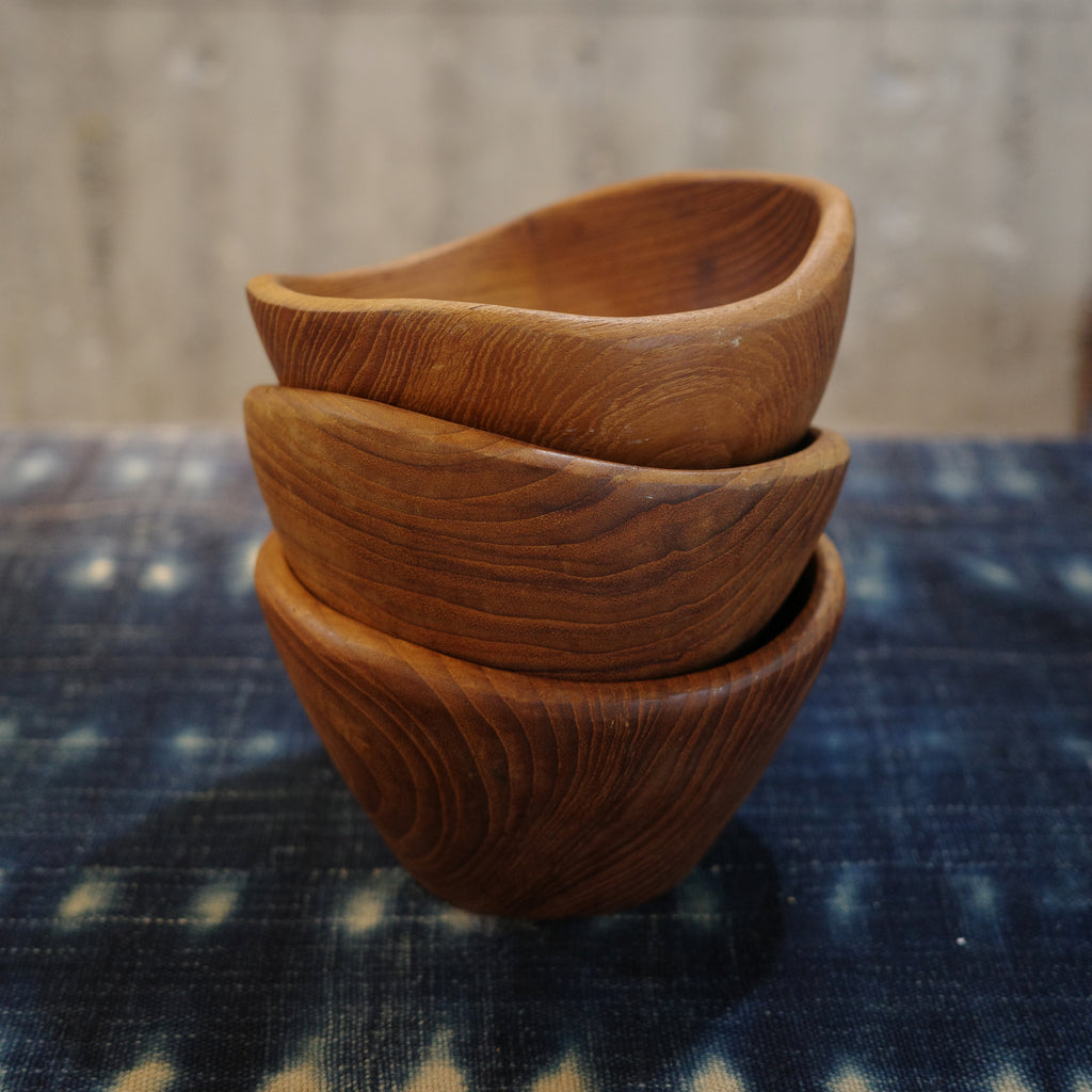 Wood  Teak　Bowl