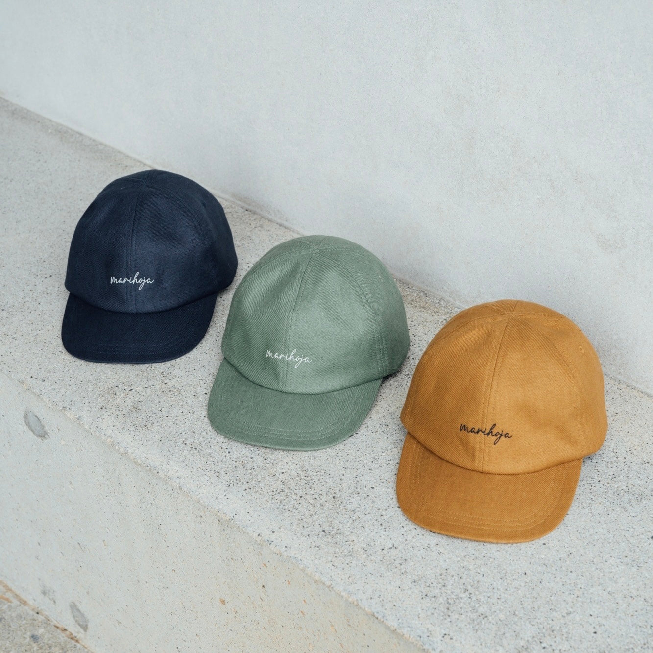 Linen Logo Cap