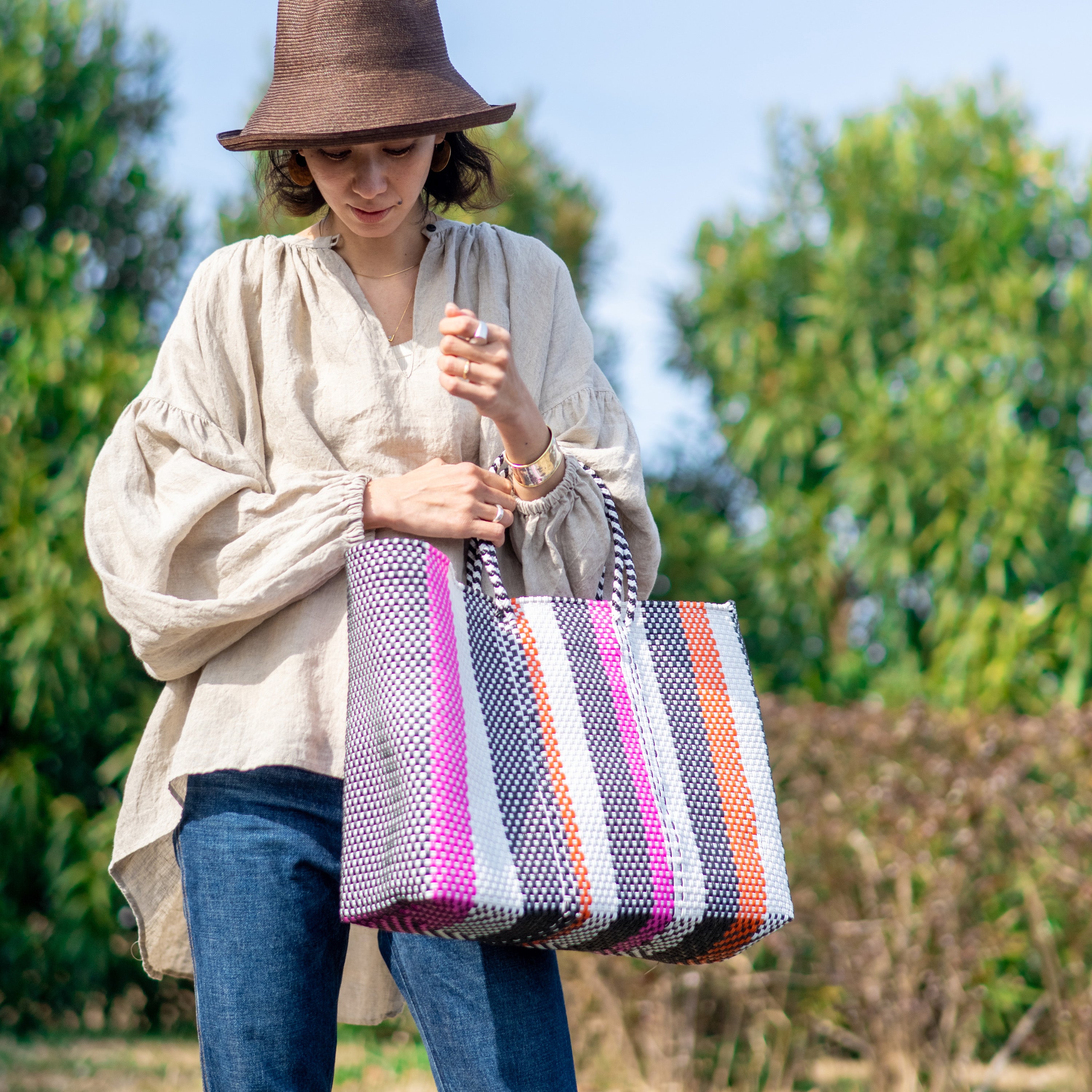 Natural Dyed Linen Tunic